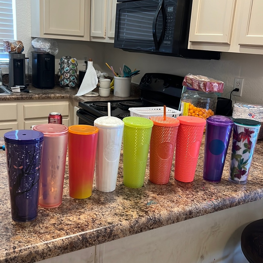 Starbucks cups
